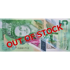 (645) ** PN56 East Caribbean States - 5 Dollars Year 2021 (OUT OF STOCK)
